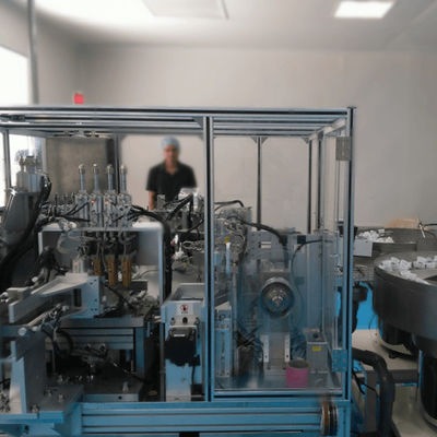 PLC Controlled Euro Cap Assembly Machine for Peel Seal Foil Caps  Easy Operation and High Qualified Rate
