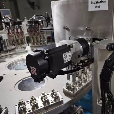PLC Controlled Euro Cap Assembly Machine for Peel Seal Foil Caps  Easy Operation and High Qualified Rate