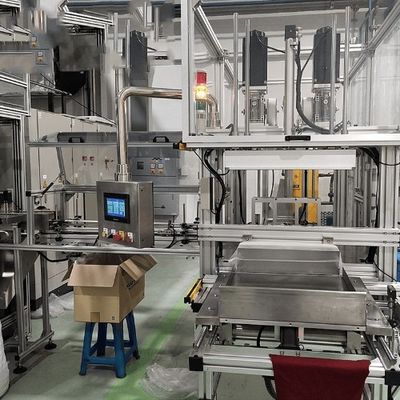PLC Controlled Automatic Packaging Machine For Bottles With Multiple Bagging And Production Speed Options