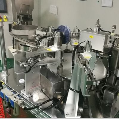 Automated Labeling Machine In Stainless Steel High Capacity Integrated With Assembly Machine Connection