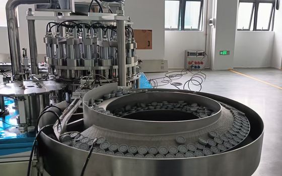 Euro Cap Assembly Machine with Servo Motor and Indexing Drive Long Service Life International Feeding Vibrator