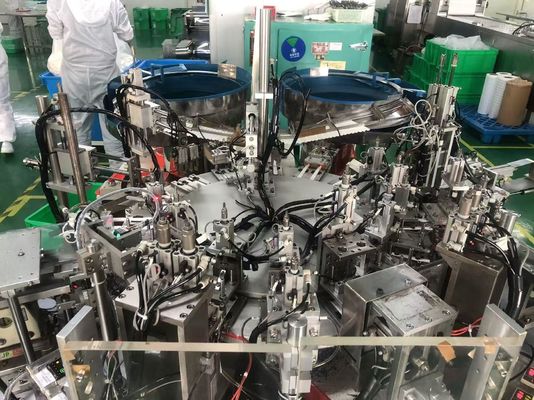 Disposable Scalpel Automated Assembly Machine Connected With Packaging Machine Into A Line High Capacity