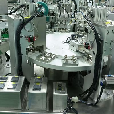 Automated Assembly Machine For Iodophor Caps Controlled By PLC Remotely Operated