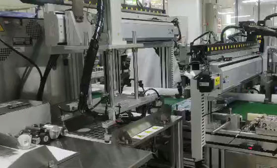 Stainless Steel And Aluminum Alloy Materials For Clean Room Requirements With Medical Product Assembly Machine For Nasal Swab