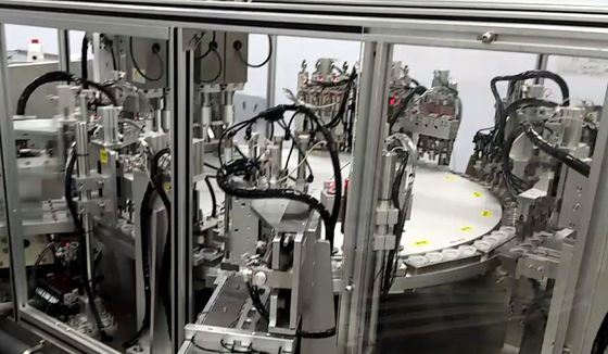 High Operation Rate Euro Cap Assembly Machine With AC380V Power Source And 4kw/hr Power Consumption