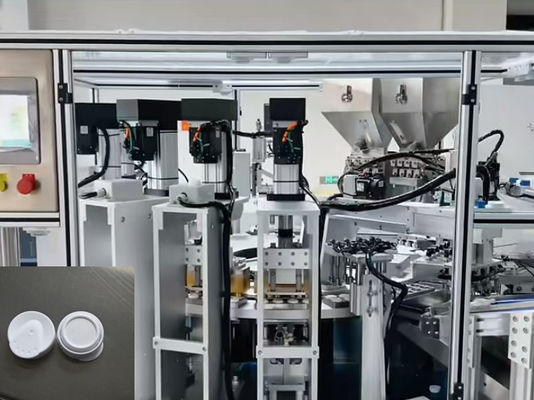 Desiccant Cap Filling Machine For Pharmaceutical And Health Care Industry With Different Dimensions
