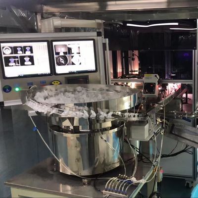 Image Inspection Machine With Large Display Showing Inspection Status PLC Control
