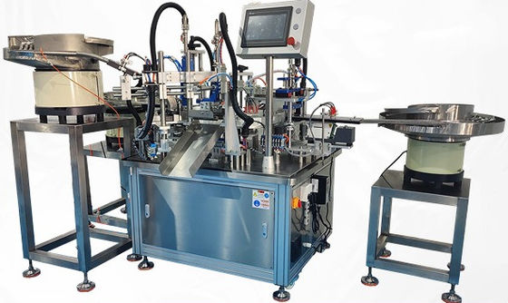 Automatic Welding And Sealing Option With Medical Product Assembly Machine For Iodophor And Disinfection Caps