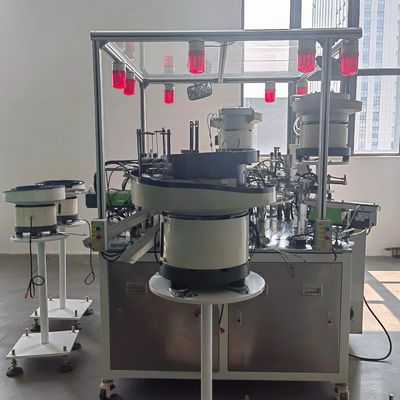 Automated Assembly Machine For Blood Collection Needles turntable Operation Stainless Steel