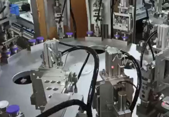 PLC Control And Touch Screen Operation For Easy Maintenance And Operation Of Daily Necessities Assembly Machine