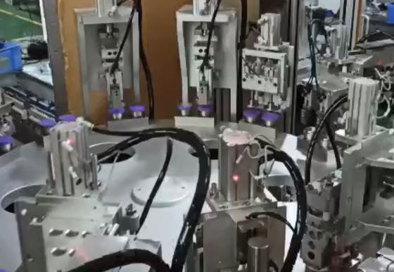 PLC Control And Touch Screen Operation For Easy Maintenance And Operation Of Daily Necessities Assembly Machine