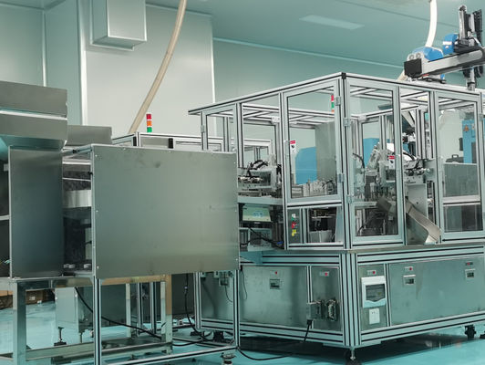 Daily Necessities Assembly Machine For Desiccant Caps With Separate Exits