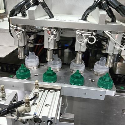 Laundry Detergent Cap Screwing Machine With High Performance Efficient Operation High Pass Rate Servo Driven