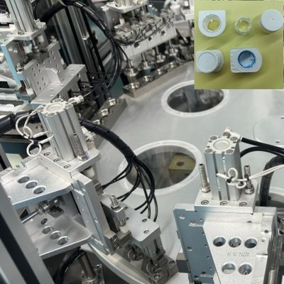 Customized Turntable Or Loop Production Line For Heli Cap Assembly Machine With Automatic Detection