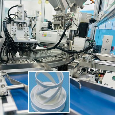 Spring Desiccant Cap Automation Assembly Machine PLC Control