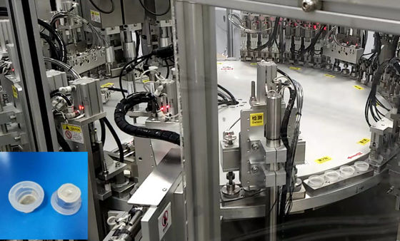 Precise Euro Cap Assembly Machine For GMP Requirements With Stainless Steel And Aluminum Alloy