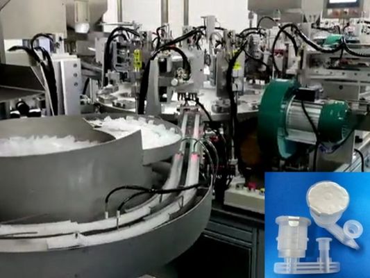 High Precision And Qualified Rate With Servo Motor And Indexing Drive Medical Product Assembly Machine For IV Bag Dispensing Needle Cap Assembly Machine