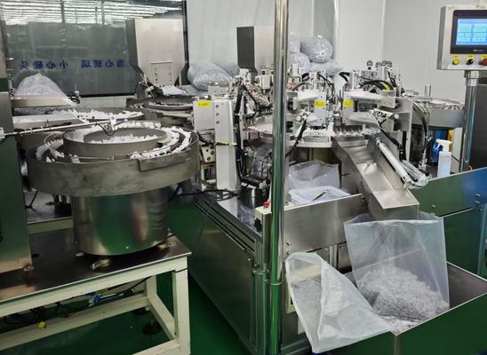 Lower Noise And Faster Speed Euro Cap Assembly Machine For High-Efficiency Ultrasonic Welding Of Multi-Piece Plastic Caps