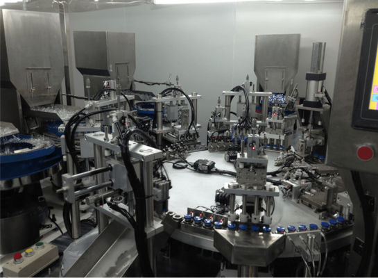 GMP Compliant Daily Necessities Assembly Machine With All Parts Made Of Stainless Steel Or Aluminum Alloy
