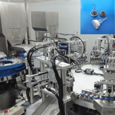 High Precision Aluminium-Plastic Cap Cap Assembly Machine For IV Bag Spike Ports And Injection Ports Cap