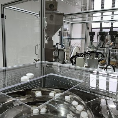 Automated Desiccant Filling Machine Customized Vibrating Plate Noise Isolation Plate