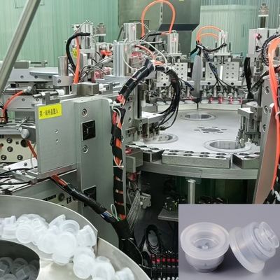 High Speed Euro Cap Assembly Machine For Infusion Bottle Cap , Such As Single Pull Cap Double Pull Cap Single Fold Cap Double Fold Cap And Break Caps