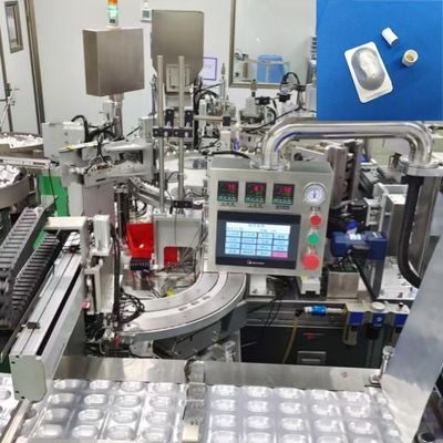 Qualified Product With Servo Motor Medical Product Assembly Machine For Iodophor Cap And Disinfection Cap With Stainless Steel And Aluminum Alloy