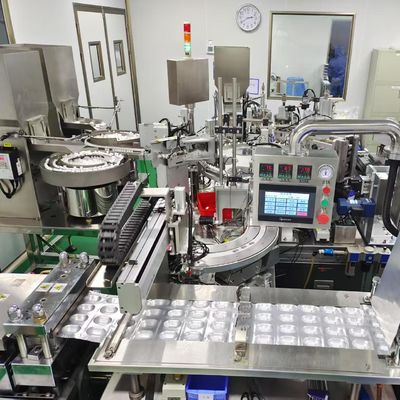 Automated Assembly Machine For Iodophor Caps Carousel Operation Display Operation Simple And Easy To Learn