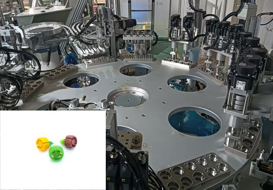Jelly cap automatic assembly machine