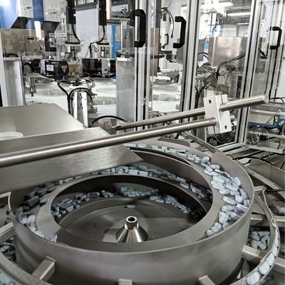Non-standard Automated Laminating Cap Assembly Machine With Flat Film Surface And Good Sealing