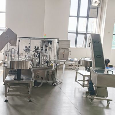 Customized Capacity Daily Necessities Assembling Machine For Laundry Detergent Bottle Cap Automatic Screwing Machine