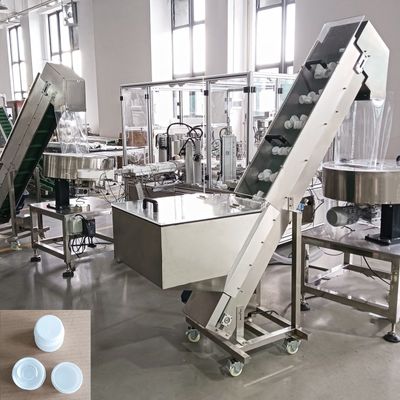 Daily Necessities Assembling Machine User-Friendly Operation PLC Control  For Laundry Detergent Bottle Cap Automatic Screwing Machine