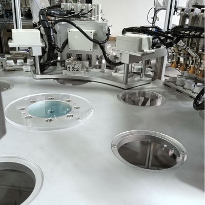 Automated Infusion Film Cap Assembly Machine Operated By One Person Labor Saving