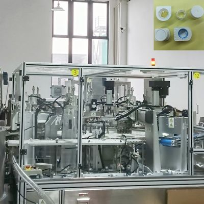 High Flexibility Milk Heli Cap Automated Assembly Machine 3000-12000 caps per hour