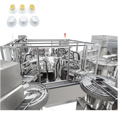 Automated  Infusion Aluminum Foil Caps Assembly Machine For Easy To Peel Off Aluminum Foil And Excellent Welding Property  IV Bottles Cap with Different Product Specifications and Production Demands