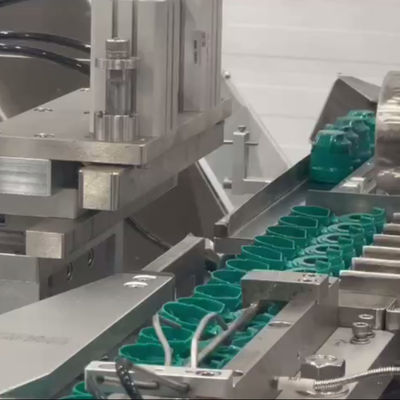 Cap Folding Machine with Screwing Machine Configuration of Sever Motor and No high technical requirement for Operator.