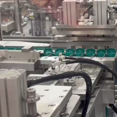 Cap Folding Machine with Screwing Machine Configuration of Sever Motor and No high technical requirement for Operator.
