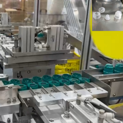High-Speed Daily Necessities Assembly Machine for Flip Top Caps Soy Sauce Caps