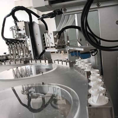 Fully Automatic Desiccant Cap Assembly Machine with 1500-8500pcs/hr Speed 2000kg Weight and 4kw/hr Power