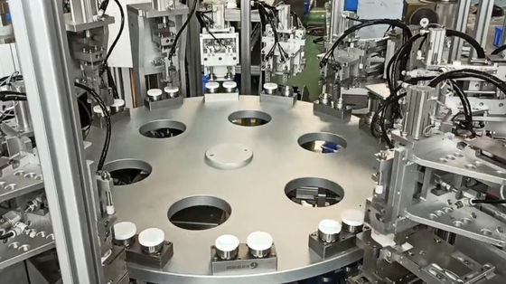 Full Automatic Bottle Cap Screwing Machine With PLC Control System