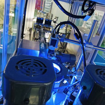 Infusion Cap Impact Tester Detects Black Spot Foreign Body Defects High Capacity Fast Running Speeds