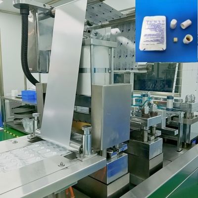 PLC Control System And Touch Screen Operation Automatic Sealing Machine For Iodine Cap Sencan Automation Machinery