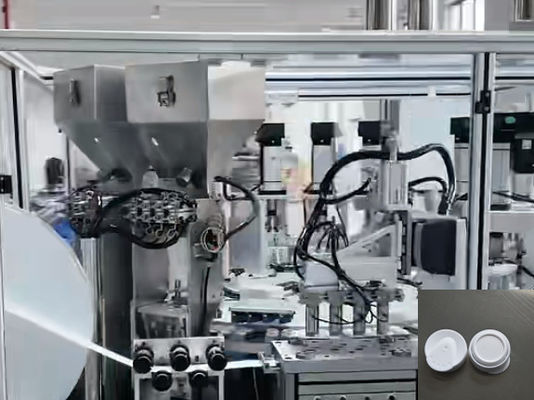 Good price Desiccant Cap Filling Assembly Machine Accuracy With Servo Motor And PLC Control online