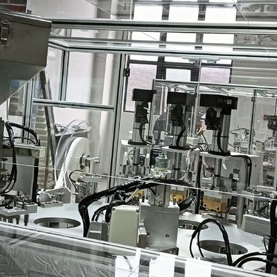 Good price Automatic Filling Machine For Desiccant Cap High Filling Accuracy Turntable Type Operation online