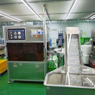 Accurate image Inspection Machine For Detecting Infusion Cap Appearance of Surface Scratches and Stains on Products which replacing traditional artificial eyesight inspection