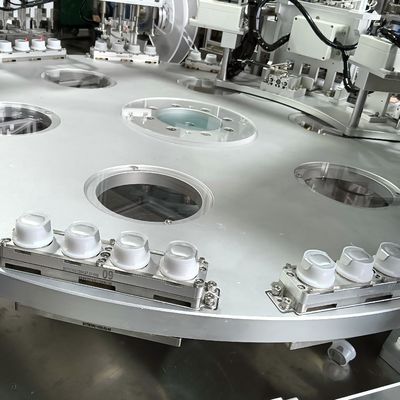 Good price Automated Assembly Machine For Infusion Film Caps Vibratory Tray Feeding Index Motion Transport online