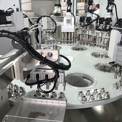 Non-standard automatic spring-type desiccant cap filling machine with high filling precision and high pass rate