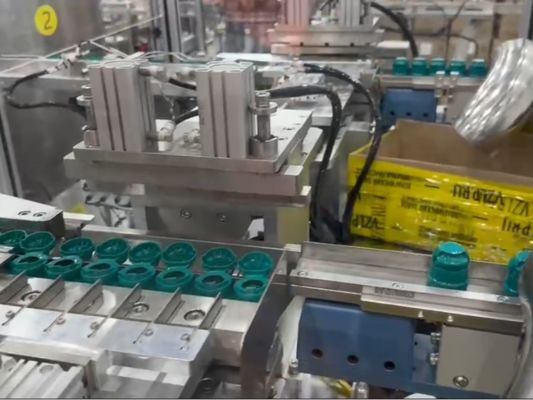 Good price High Efficiency Flip Cap Assembly Machine with 4500-15000pcs/hr Speed and 99% Qualified Rate for Linear or Rotary Applications online