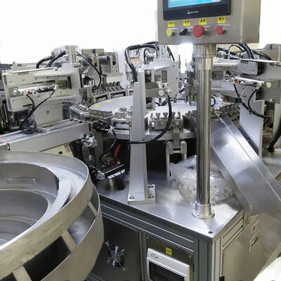 Good price Automatic Euro Cap Assembly Machine with Touch Screen Operation for 4000-12000 Caps per Hour and 99% Qualified Rate online