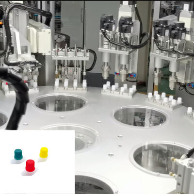 quality High Speed Juice Cap Assembly Machine with Touch Screen Control and Customizable Size Range factory